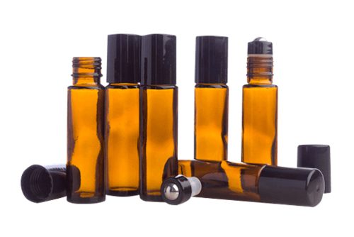 doTerra Borostyán görgős palackok 6 db-os csomag, Amber Roller Bottles