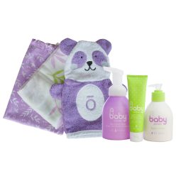 Collection of baby products and baby care set