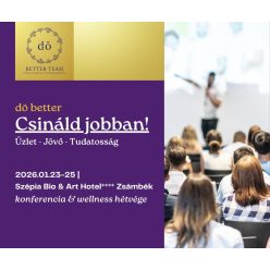 DO BETTER konferencia & wellness hétvége 2026.01.23-25