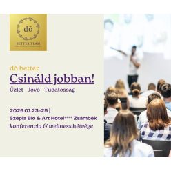 DO BETTER konferencia & wellness hétvége 2026.01.23-25