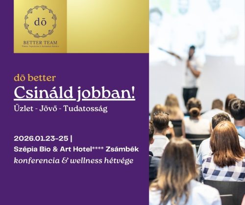 DO BETTER konferencia & wellness hétvége 2026.01.23-25