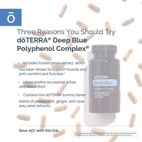 doTerra Deep Blue Polyphenol Complex 60 kapszula