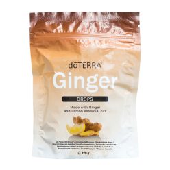 Gyömbér cukorka 30 szem/zacskó, Ginger Drops doTERRA