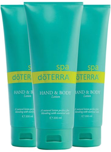 Hand and body cream 3-piece package