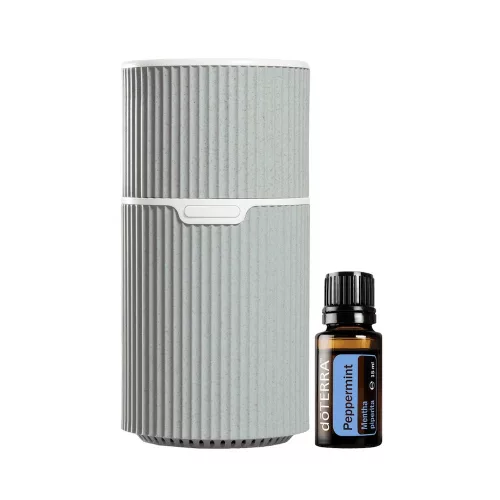 doTerra Pilot hordozható diffúzor és borsmenta olaj 15 ml