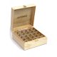 Wooden box with logo 1 pc