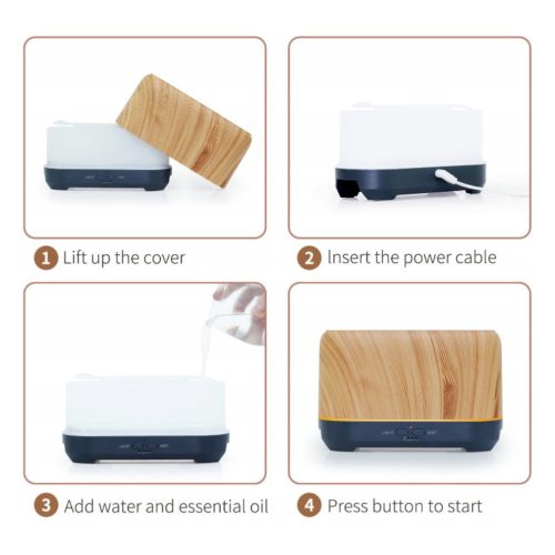 Flame ultrahangos aroma diffúzor