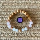 Endless peace aroma bracelet with lavender essential oil