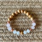 Endless peace aroma bracelet with lavender essential oil