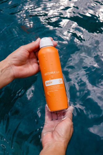 doTerra Sun ásványi fényvédő spray testre 150 ml, sun Body Mineral Sunscreen Spray